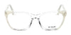 Di Valdi DVO8150 Eyeglasses | Size 53 / White/Crystal