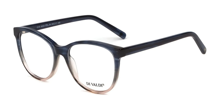 Di Valdi DVO8222 Eyeglasses | Size 53 / Blue