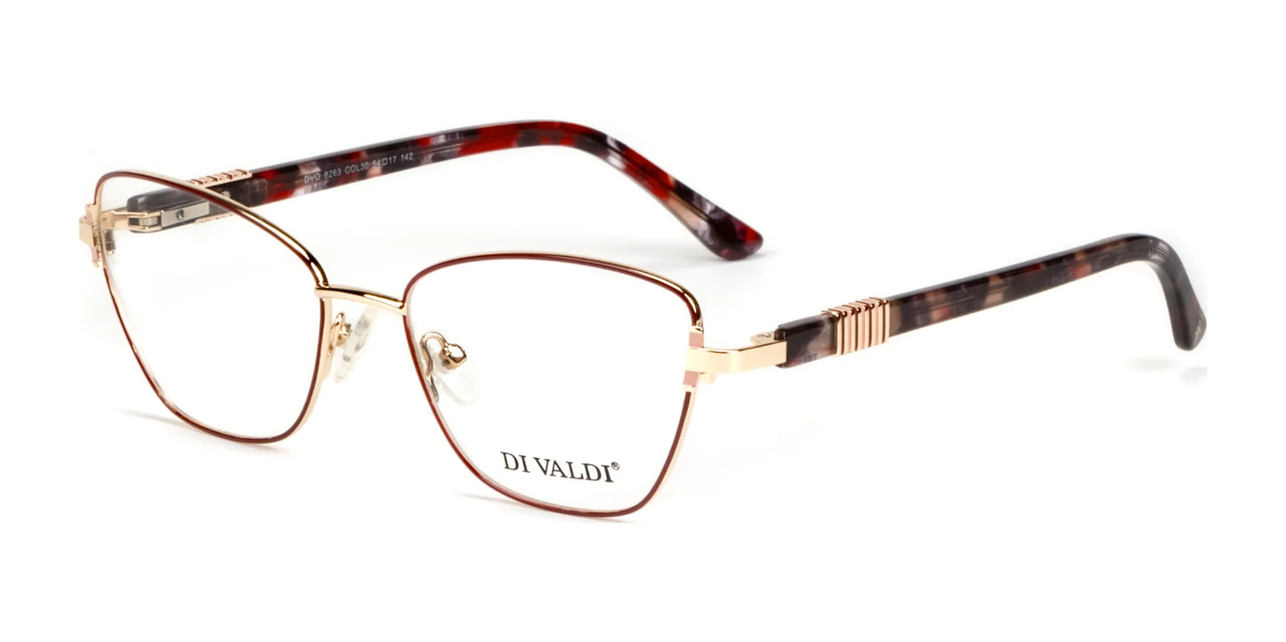 Di Valdi DVO8263 Eyeglasses Color №030