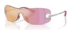 Dolce&Gabbana DX2001 Sunglasses | Size 128 / Matte Silver / Pink Mirror Rose Gold (2N 32%) №13641T