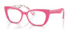 Dolce&Gabbana DX3357 Eyeglasses / Pink On Pink Flowers №3408 / Size 47
