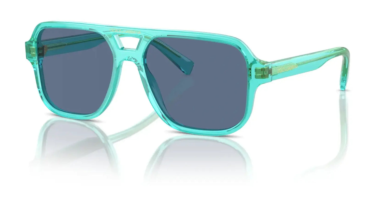 Dolce&Gabbana DX4003 Sunglasses Transparent Blue / Dark Blue