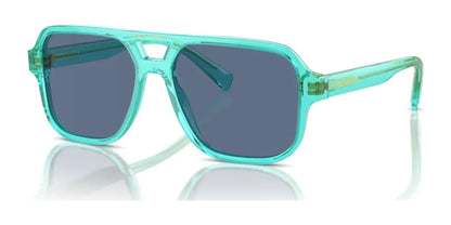 Dolce&Gabbana DX4003 Sunglasses Transparent Blue / Dark Blue