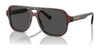 Dolce&Gabbana DX4003 Sunglasses | Size 50 / Red Tartan / Dark Grey (3N 10%) №339787