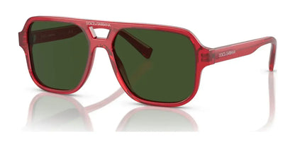 Dolce&Gabbana DX4003 Sunglasses Red / Dark Green