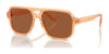 Dolce&Gabbana DX4003 Sunglasses | Size 50 / Transparent Orange / Dark Brown (3N 15.3%) №344273