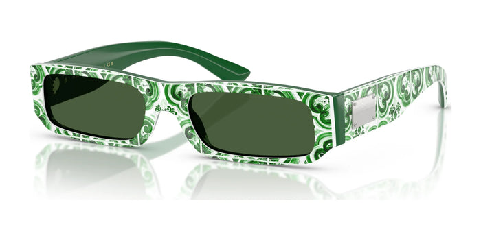 Dolce&Gabbana DX4005 Sunglasses | Size 49 / Green Maiolica / Dark Green (3N 9.4%) №343671