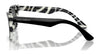 Dolce&Gabbana DX4427 Sunglasses | Size 49 / Black On Zebra / Dark Grey (3N 10%) №337287