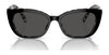 Dolce&Gabbana DX4427 Sunglasses | Size 49 / Black On Zebra / Dark Grey (3N 10%) №337287