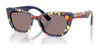 Dolce&Gabbana DX4427 Sunglasses | Size 49 / Tulips / Purple Brown (2N 19.2%) №34357N