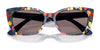 Dolce&Gabbana DX4427 Sunglasses | Size 49 / Black On Zebra / Dark Grey (3N 10%) №337287