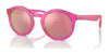 Dolce&Gabbana DX6002 Sunglasses | Size 45 / Pink Glitter / Pink Mirror Rose Gold (2N 30.8%) №3351/Z