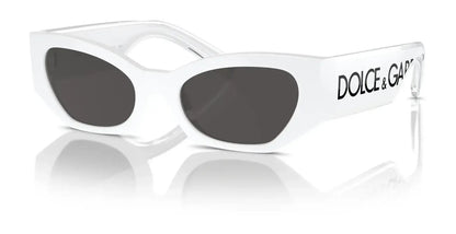 Dolce&Gabbana DX6003 Sunglasses White / Dark Grey