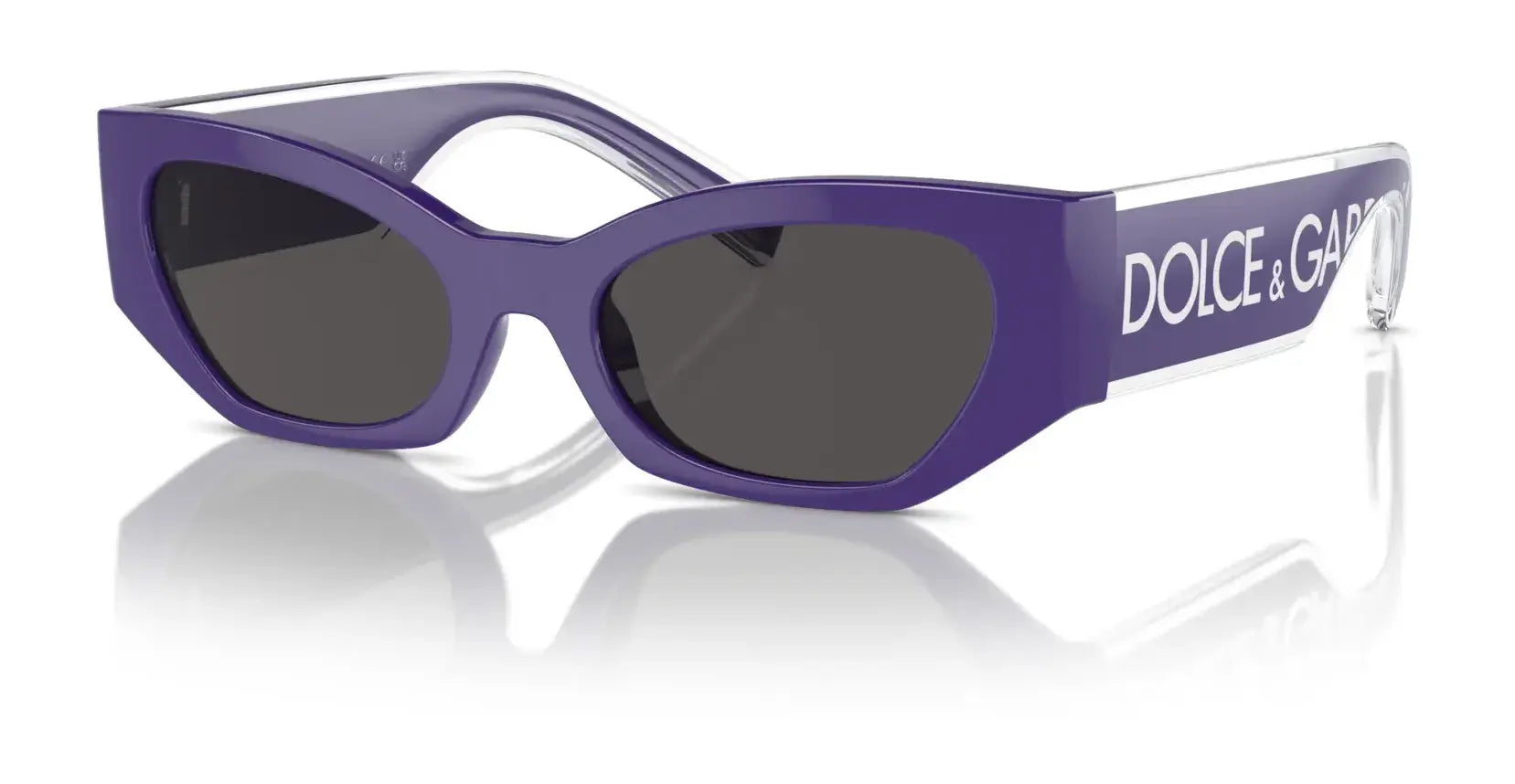 Dolce&Gabbana DX6003 Sunglasses Purple / Dark Grey