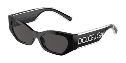 Dolce&Gabbana DX6003 Sunglasses Black / Dark Grey