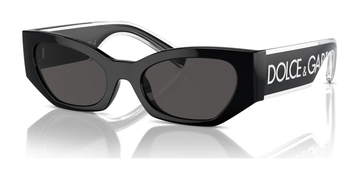 Dolce&Gabbana DX6003 Sunglasses | Size 48 / Black / Dark Grey (3N 9.9%) №501/87