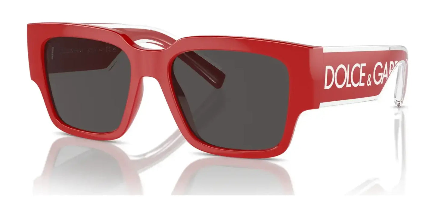 Dolce&Gabbana DX6004 Sunglasses Red / Dark Grey