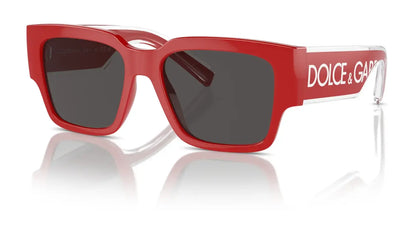 Dolce&Gabbana DX6004 Sunglasses Red / Dark Grey