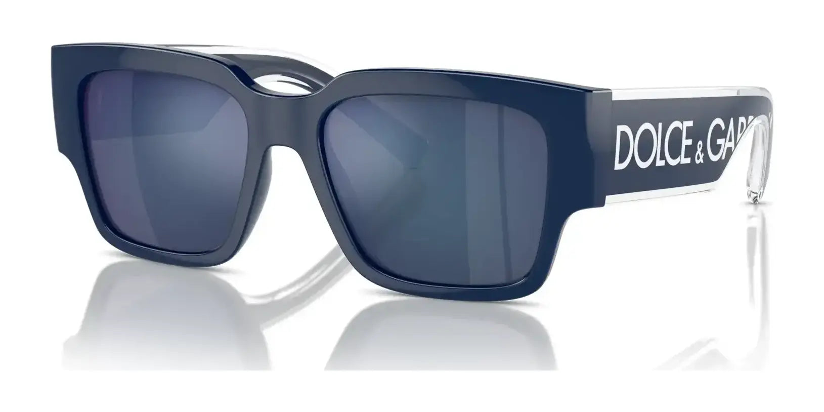 Dolce&Gabbana DX6004 Sunglasses Blue / Blue Mirror Blue