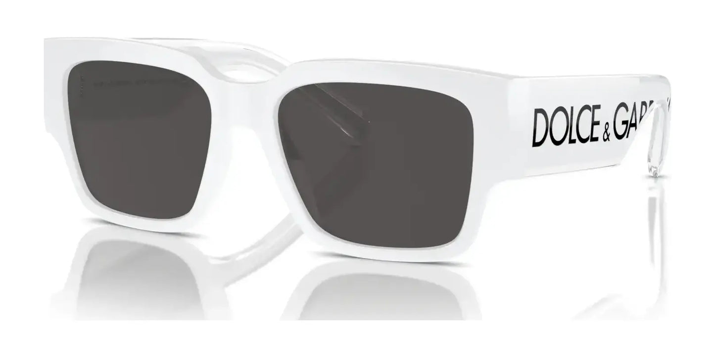 Dolce&Gabbana DX6004 Sunglasses White / Dark Grey