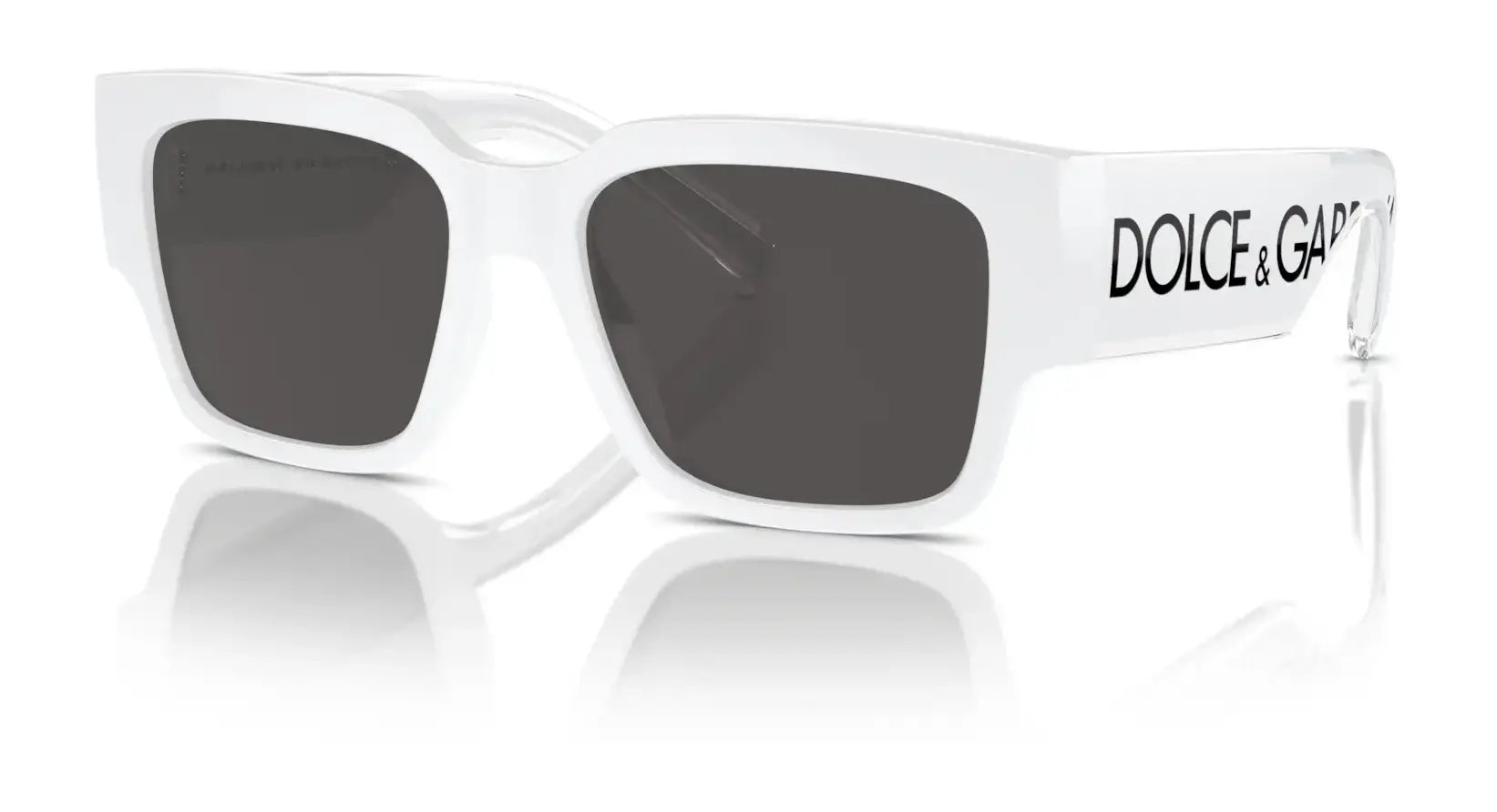 Dolce&Gabbana DX6004 Sunglasses White / Dark Grey