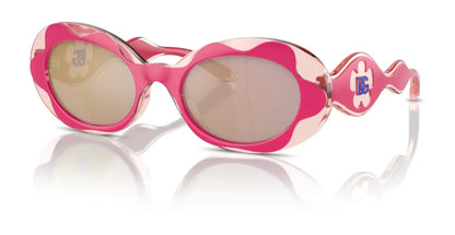 Dolce&Gabbana DX6005 Sunglasses Pink / Pink Mirror Rose Gold