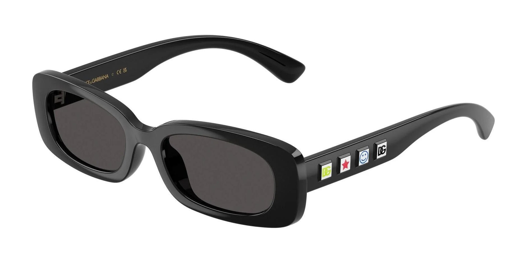 Dolce&Gabbana DX6006U Sunglasses Black / Dark Grey