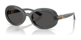 Dolce&Gabbana DX6007U Sunglasses Glitter Black / Dark Grey
