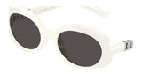 Dolce&Gabbana DX6007U Sunglasses White / Dark Grey