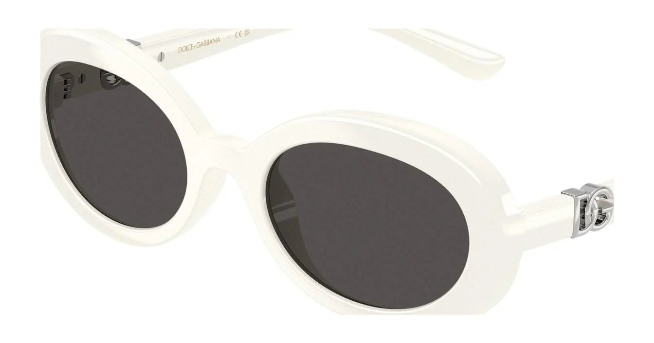 Dolce&Gabbana DX6007U Sunglasses White / Dark Grey