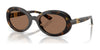 Dolce&Gabbana DX6007U Sunglasses | Size 49 / Havana / Dark Brown (3N 9%) №502/73