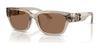 Dolce&Gabbana DX6009 Sunglasses | Size 50 / Transparent Beige / Dark Brown (3N 9%) №329173