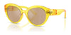 Dolce&Gabbana DX6010 Sunglasses | Size 47 / Transparent Yellow / Light Orange Mirror Silver (2N 37.3%) №333474