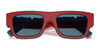 Dolce&Gabbana DX6011 Sunglasses | Size 47 / Red/Blue / Grey (3N 15.3%) №346680