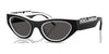 Dolce&Gabbana DX6012 Sunglasses | Size 47 / Black/White / Dark Grey (3N 9.9%) №345787