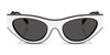 Dolce&Gabbana DX6012 Sunglasses | Size 47 / Black/White / Dark Grey (3N 9.9%) №345787