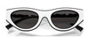Dolce&Gabbana DX6012 Sunglasses | Size 47 / Black/White / Dark Grey (3N 9.9%) №345787