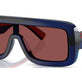Transparent Dark Blue