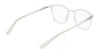 Dragon DR2021 Eyeglasses | Size 50 / Shiny Clear Crystal
