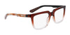 Dragon DR2048ATH Eyeglasses | Size 52 / Brown Gradient/Apricot Resin