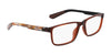 Dragon DR2049ATH Eyeglasses | Size 55 / Brown/Apricot Resin