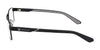 Dragon DR5017 Eyeglasses | Size 55 / Satin Black/Black/Grey