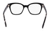 Dragon DR2054 Eyeglasses | Size 51 / Black/Black Crystal Tort