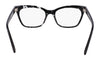 Dragon DR2055 Eyeglasses | Size 53 / Black Crystal Tort/Black
