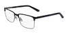 Dragon DR2015 Eyeglasses / Matte Black/Navy Horn / Size 57