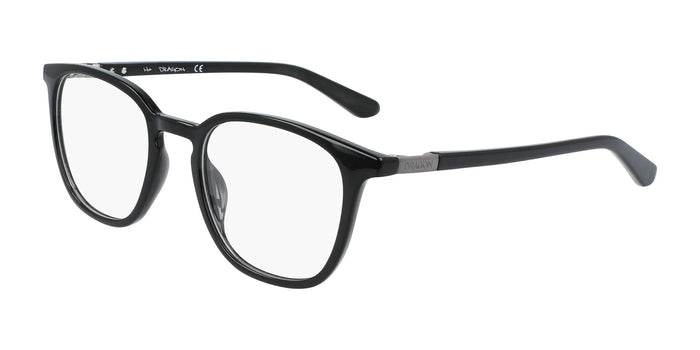 Dragon DR2021 Eyeglasses | Size 50 / Shiny Clear Crystal