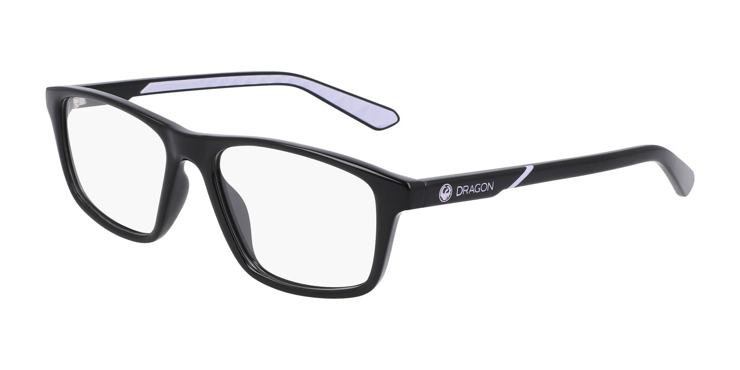 Dragon DR5015 Eyeglasses Shiny Black / Lilac