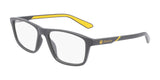 Dragon DR5015 Eyeglasses Shiny Charcoal / Dijon