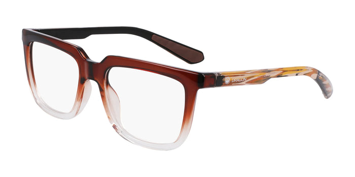 Dragon DR2048ATH Eyeglasses | Size 52 / Brown Gradient / Apricot Resin