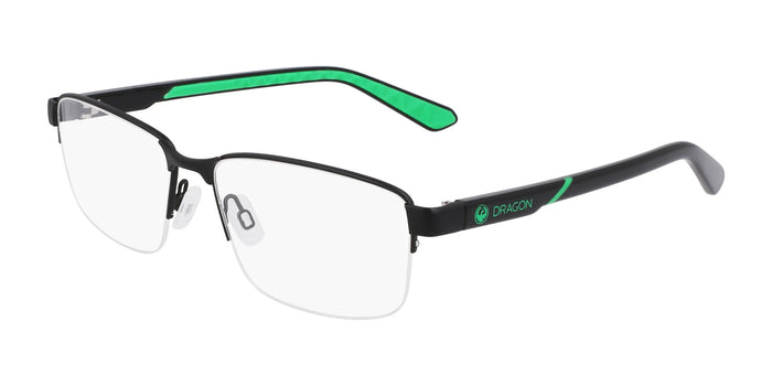 Dragon DR5016 Eyeglasses | Size 57 / Satin Black / Black / Dew